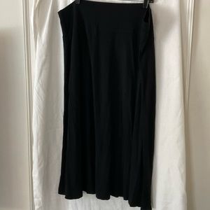 INC black midi skirt